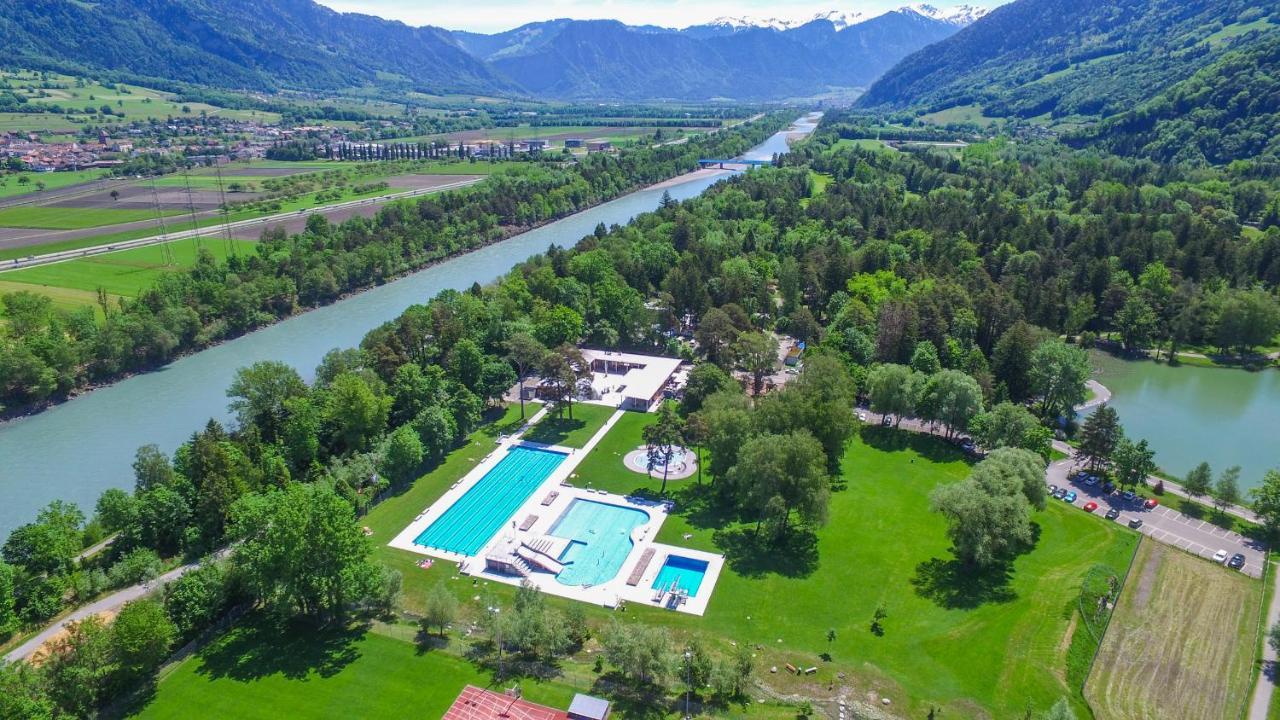 Neptun 3 - Im Zentrum Von Bad Ragaz, Mit Kl. Balkon Esterno foto